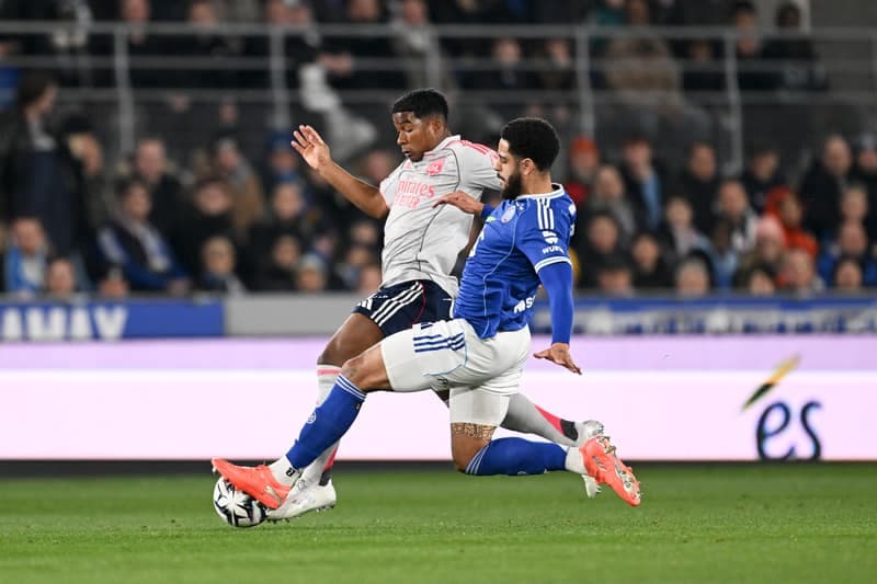 Football. Ligue 1. RC Strasbourg Alsace - Olympique Lyonnais. 22.02.2026
