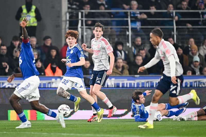 Football. Ligue 1. RC Strasbourg Alsace - Olympique Lyonnais. 22.02.2026