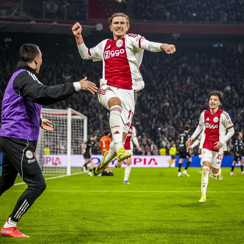 Football. Eredivisie. Ajax - NEC. 21.02.2026