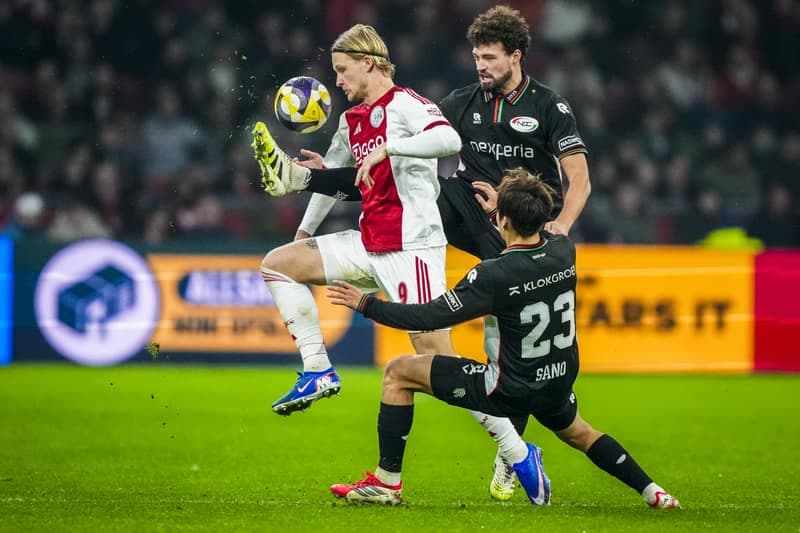 Football. Eredivisie. Ajax - NEC. 21.02.2026