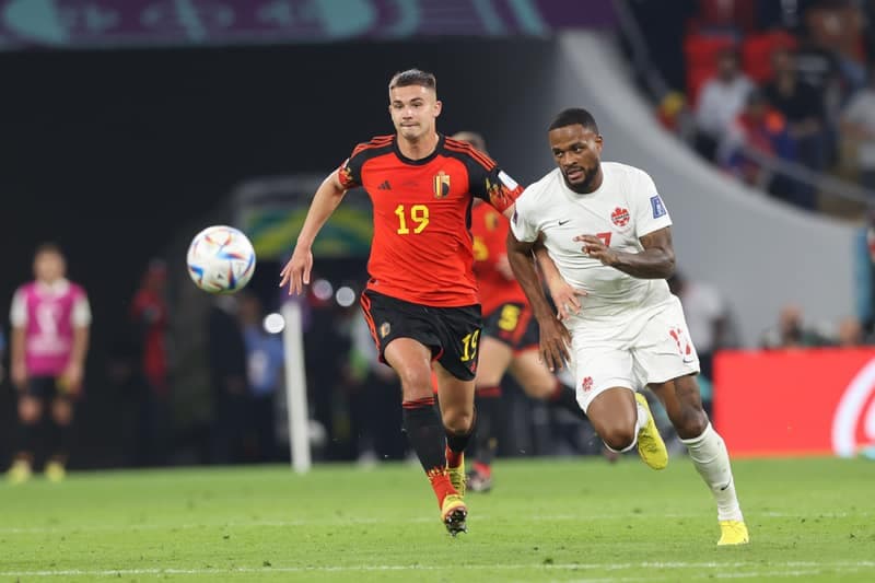 Football. FIFA World Cup. Belgium - Canada. 23.11.2022