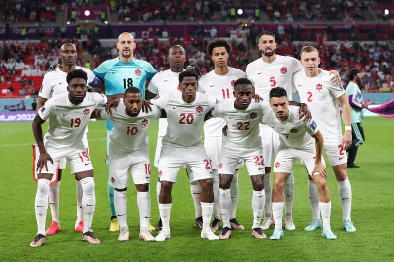 Football. FIFA World Cup. Belgium - Canada. 23.11.2022