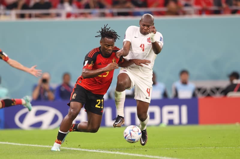 Football. FIFA World Cup. Belgium - Canada. 23.11.2022