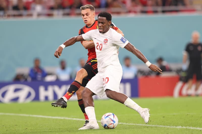 Football. FIFA World Cup. Belgium - Canada. 23.11.2022