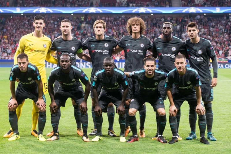Football. UEFA Champions League. Atletico Madrid - Chelsea. 27.09.2017
