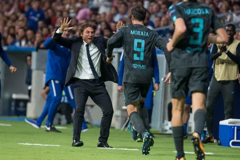 Football. UEFA Champions League. Atletico Madrid - Chelsea. 27.09.2017