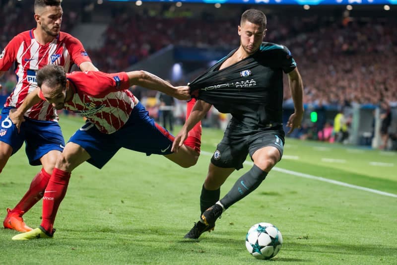 Football. UEFA Champions League. Atletico Madrid - Chelsea. 27.09.2017