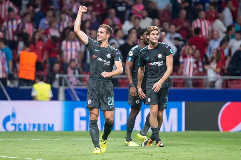 Football. UEFA Champions League. Atletico Madrid - Chelsea. 27.09.2017