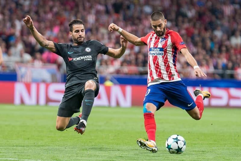 Football. UEFA Champions League. Atletico Madrid - Chelsea. 27.09.2017