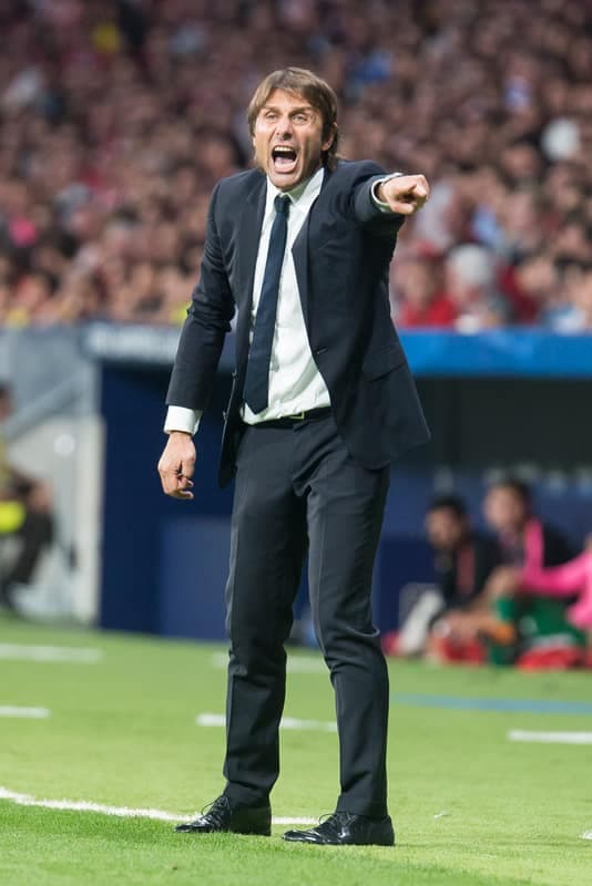 Football. UEFA Champions League. Atletico Madrid - Chelsea. 27.09.2017