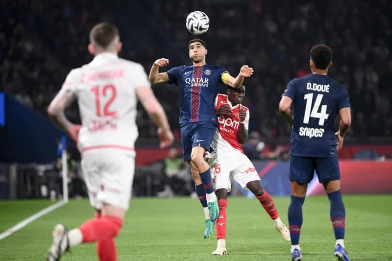 Football. Ligue 1. Paris Saint-Germain - AS Monaco. 06.03.2026
