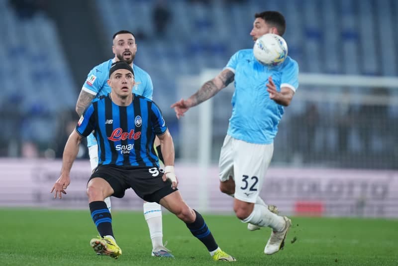 Football. Coppa Italia. Lazio - Atalanta. 04.03.2025