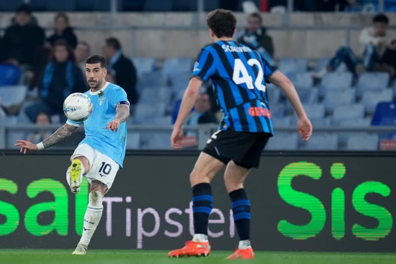 Football. Coppa Italia. Lazio - Atalanta. 04.03.2025