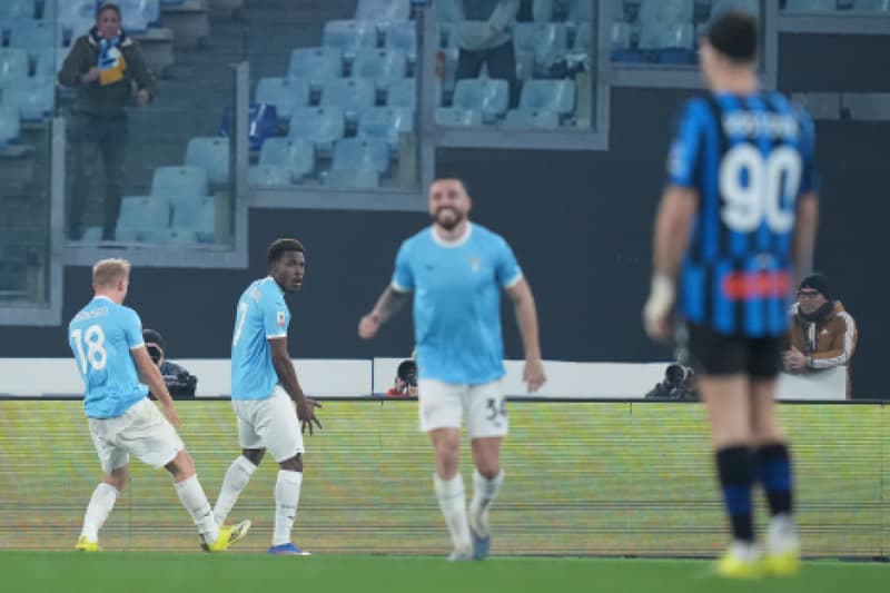 Football. Coppa Italia. Lazio - Atalanta. 04.03.2025