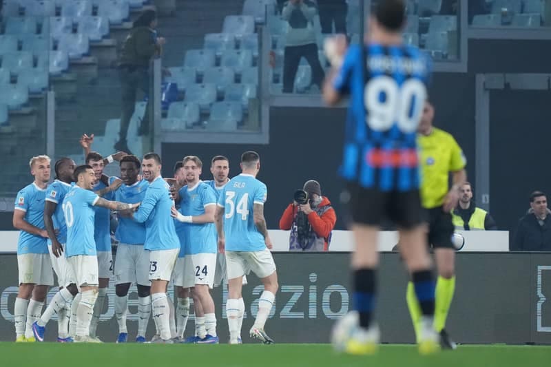 Football. Coppa Italia. Lazio - Atalanta. 04.03.2025