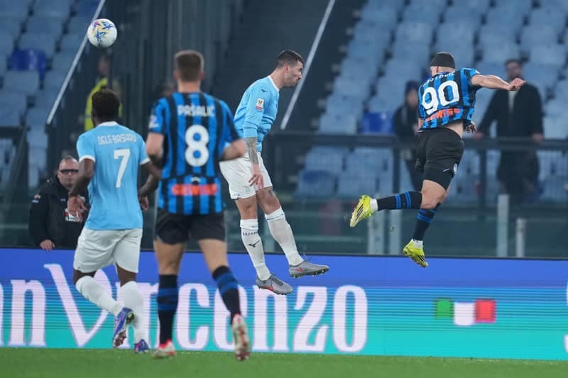 Football. Coppa Italia. Lazio - Atalanta. 04.03.2025