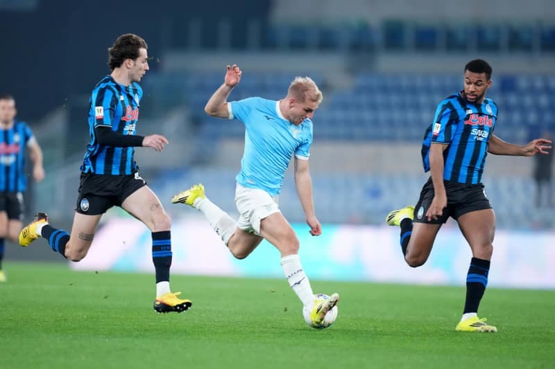 Football. Coppa Italia. Lazio - Atalanta. 04.03.2025