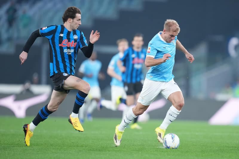 Football. Coppa Italia. Lazio - Atalanta. 04.03.2025