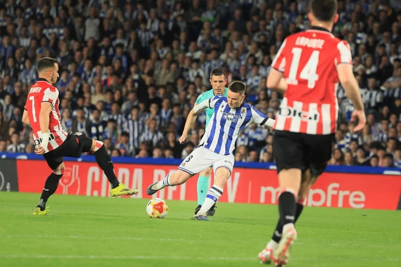 Football. Spanish King Cup. Real Sociedad - Athletic Club Bilbao. 04.03.2026