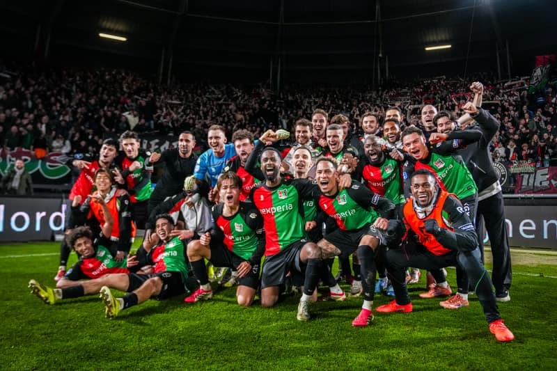Football. KNVB Beker Semi-Final. NEC Nijmegen - PSV. 03.03.2026