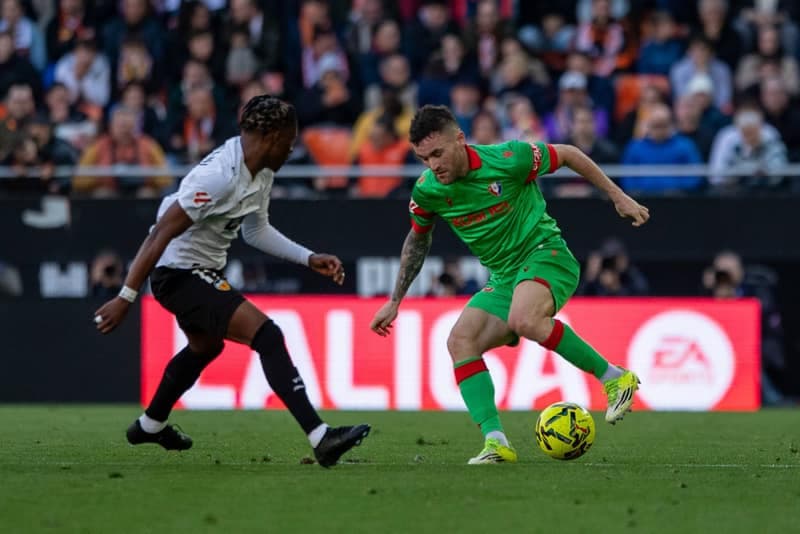Football. La Liga. Valencia - Osasuna. 01.03.2026