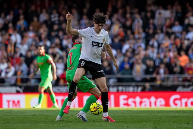 Football. La Liga. Valencia - Osasuna. 01.03.2026