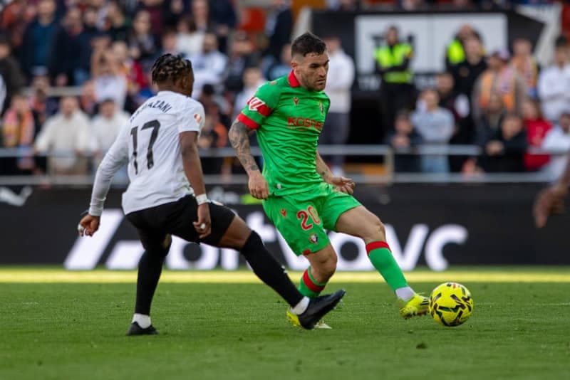 Football. La Liga. Valencia - Osasuna. 01.03.2026