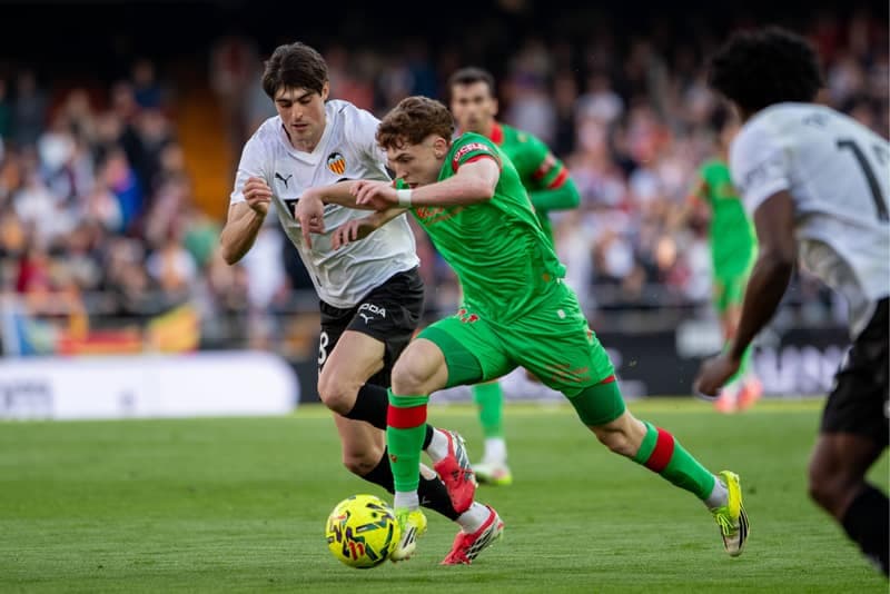 Football. La Liga. Valencia - Osasuna. 01.03.2026