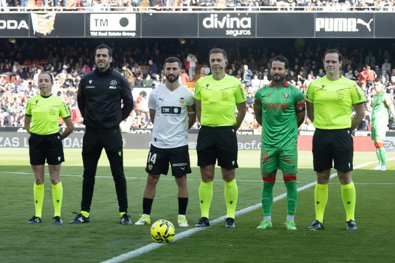 Football. La Liga. Valencia - Osasuna. 01.03.2026
