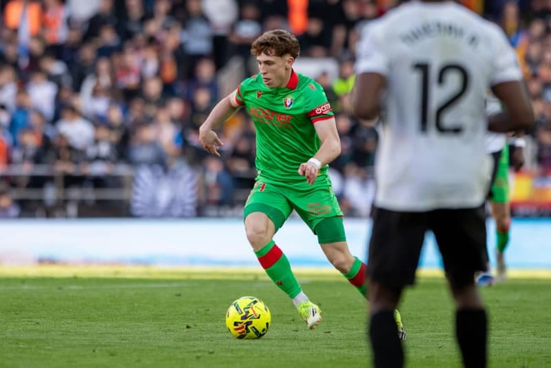 Football. La Liga. Valencia - Osasuna. 01.03.2026