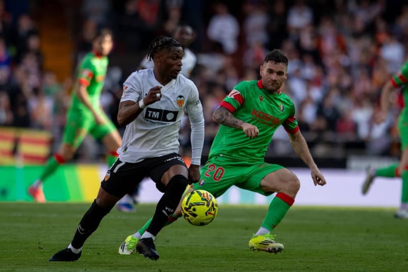 Football. La Liga. Valencia - Osasuna. 01.03.2026