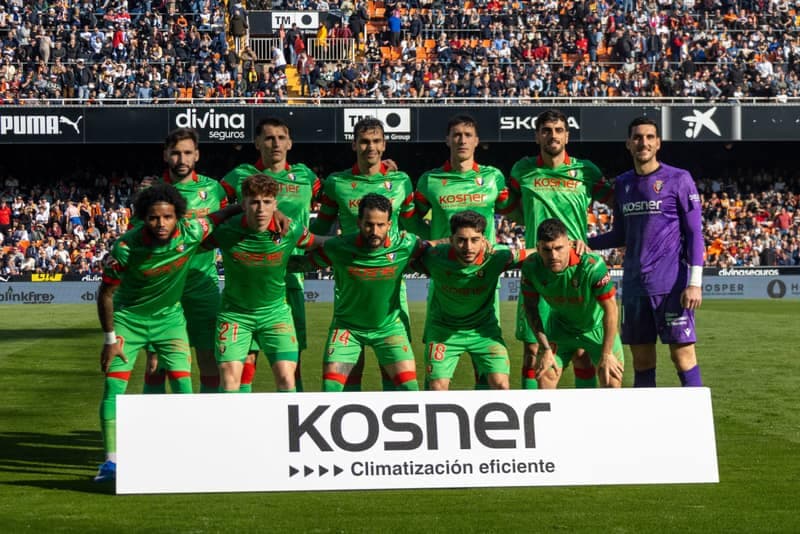 Football. La Liga. Valencia - Osasuna. 01.03.2026