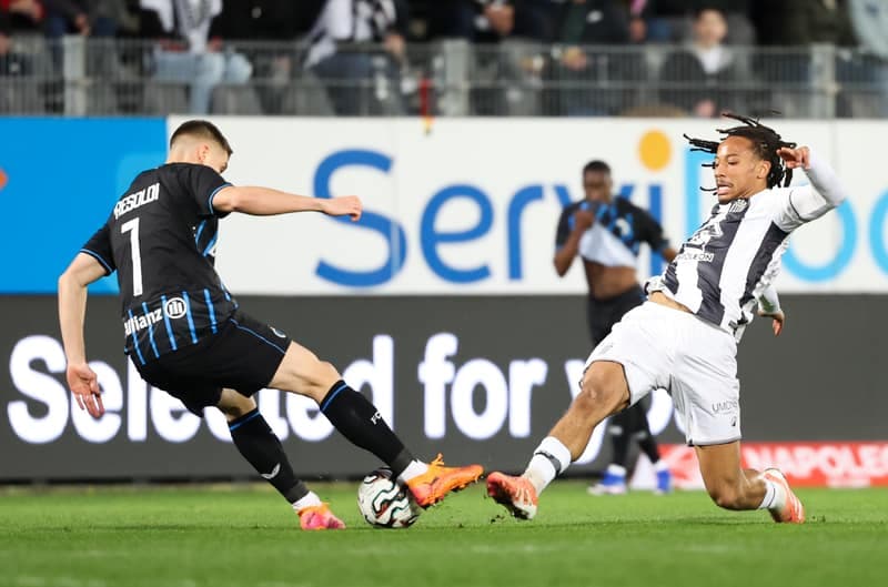 Football. Jupiler Pro League. Sporting Charleroi - Club Brugge. 01.03.2026