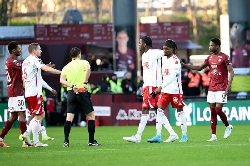 Football. Ligue 1. FC Metz - Stade Brestois 29. 01.03.2026
