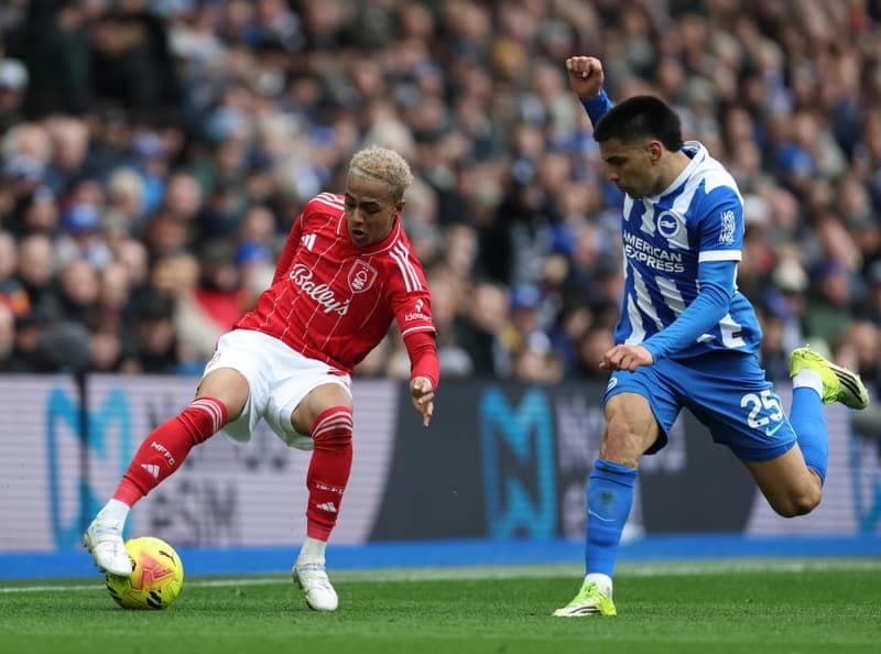 Football. Premier League. Brighton & Hove Albion - Nottingham Forest. 01.03.2026