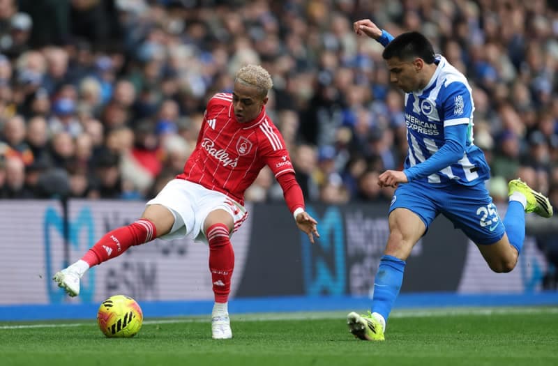 Football. Premier League. Brighton & Hove Albion - Nottingham Forest. 01.03.2026