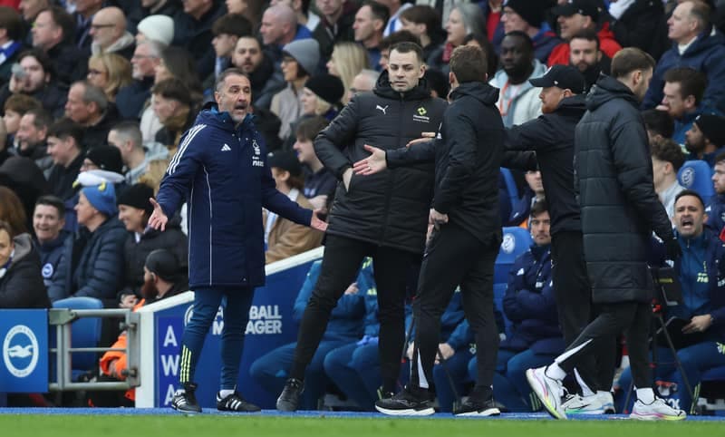 Football. Premier League. Brighton & Hove Albion - Nottingham Forest. 01.03.2026
