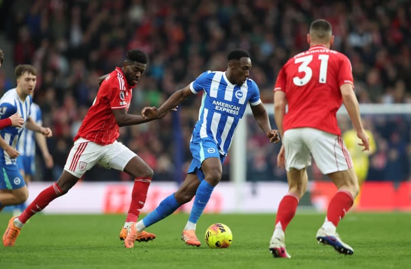 Football. Premier League. Brighton & Hove Albion - Nottingham Forest. 01.03.2026