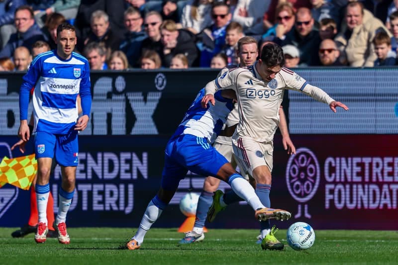 Football. Eredivisie. PEC Zwolle - Ajax. 01.03.2026