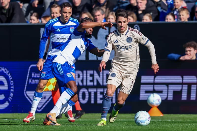 Football. Eredivisie. PEC Zwolle - Ajax. 01.03.2026