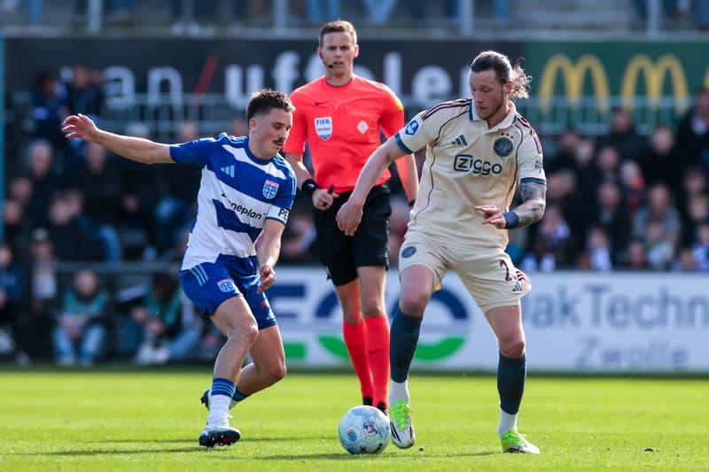 Football. Eredivisie. PEC Zwolle - Ajax. 01.03.2026