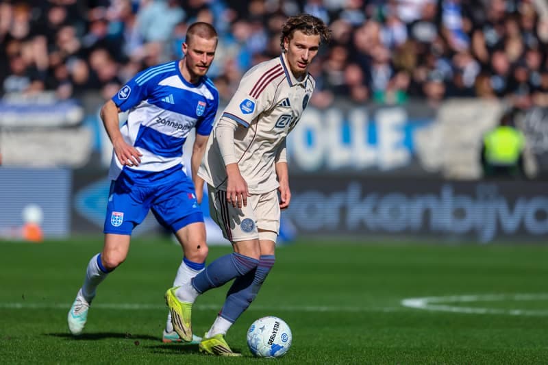 Football. Eredivisie. PEC Zwolle - Ajax. 01.03.2026