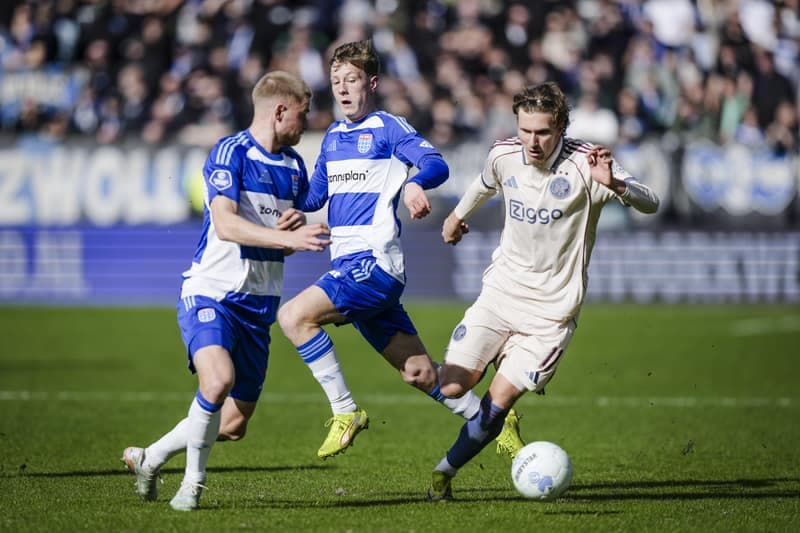 Football. Eredivisie. PEC Zwolle - AFC Ajax. 01.03.2026