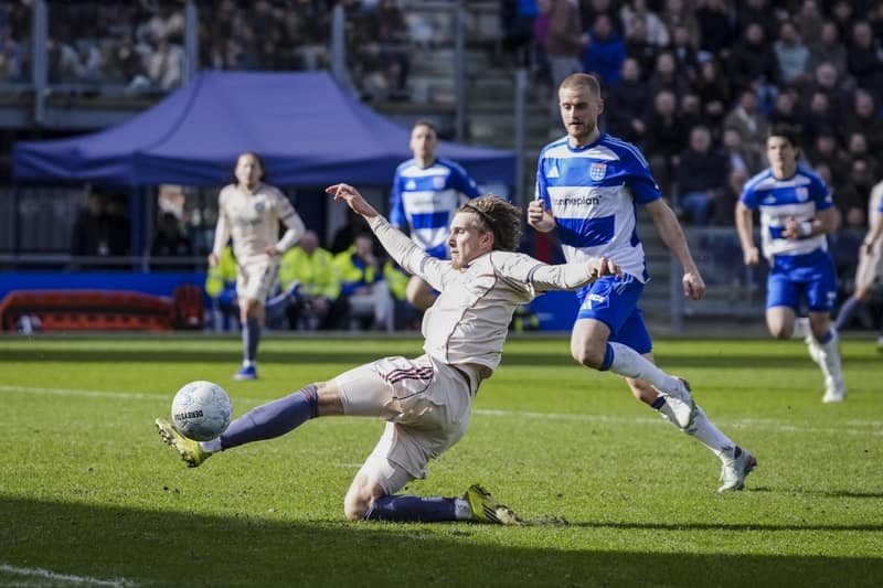 Football. Eredivisie. PEC Zwolle - AFC Ajax. 01.03.2026