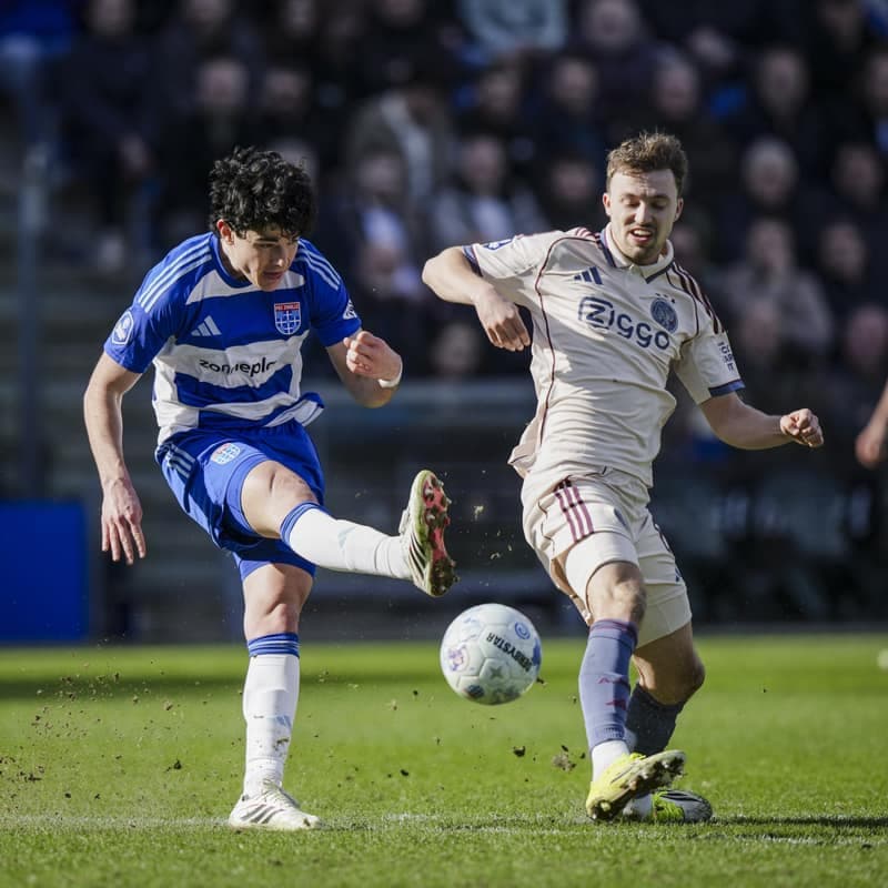 Football. Eredivisie. PEC Zwolle - AFC Ajax. 01.03.2026