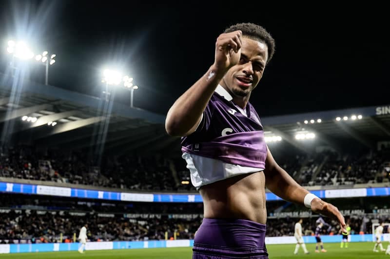 Football. Jupiler Pro League. RSC Anderlecht - Oud-Heverlee Leuven. 28.02.2026