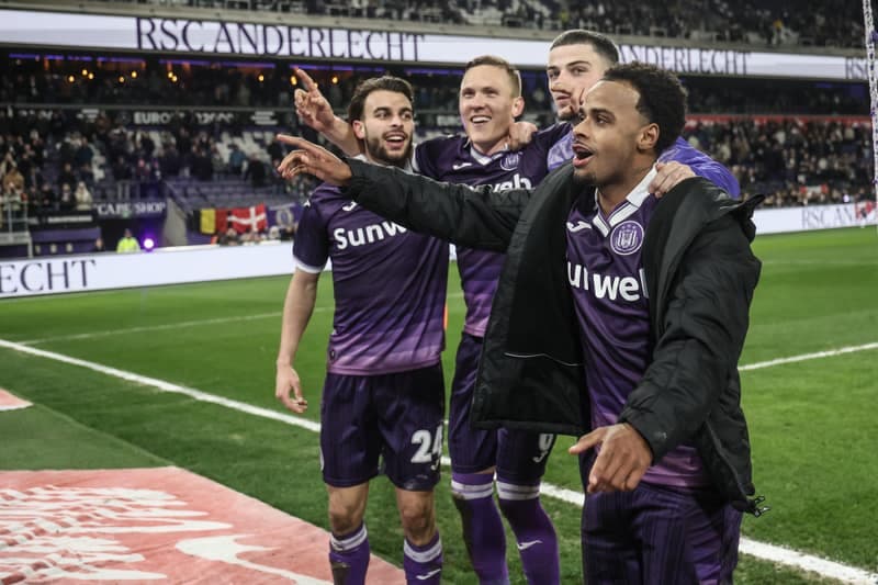 Football. Jupiler Pro League. RSC Anderlecht - Oud-Heverlee Leuven. 28.02.2026