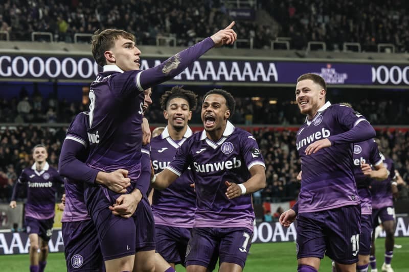 Football. Jupiler Pro League. RSC Anderlecht - Oud-Heverlee Leuven. 28.02.2026