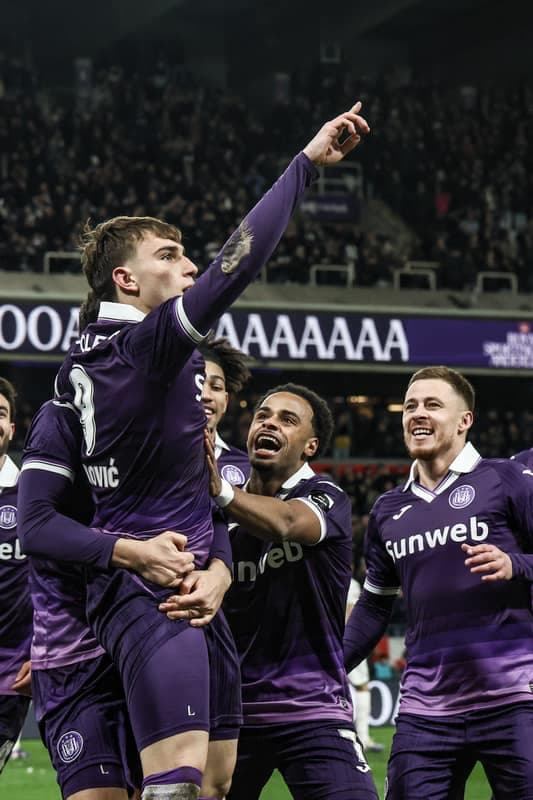 Football. Jupiler Pro League. RSC Anderlecht - Oud-Heverlee Leuven. 28.02.2026