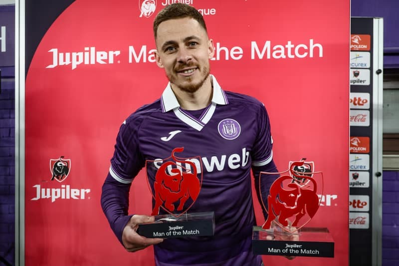 Football. Jupiler Pro League. RSC Anderlecht - Oud-Heverlee Leuven. 28.02.2026